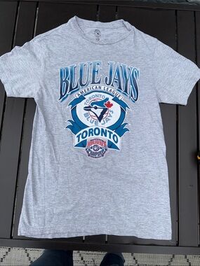 contemporary, retro-style Toronto Blue Jays "Back-to-Back" World Series M